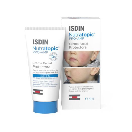 Isdin Crema Facial Nutratopic® Pro-AMP x 50 mL, , large image number 0