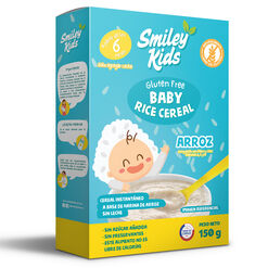 Cereal Smiley Kids Baby Rice 150gr