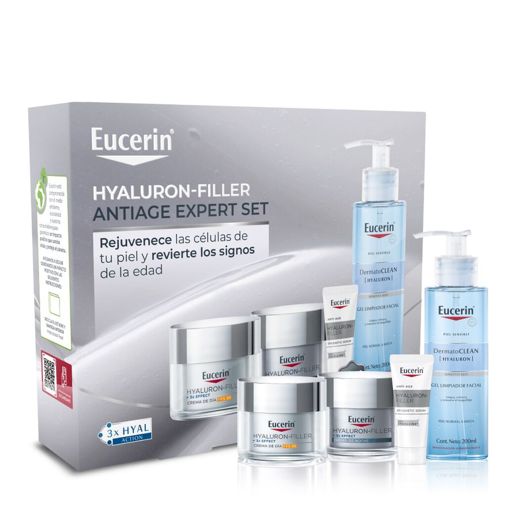 Pack Rutina Antiedad Hyaluron Filler Eucerin D&iacute;a de la madre 2026, , large image number 0