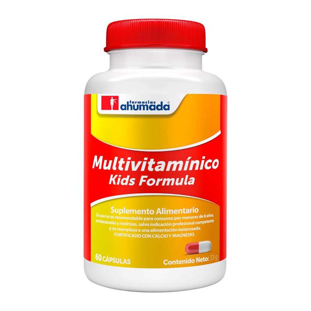 Multivitaminas Kids 60 C&aacute;psulas, , large image number 0