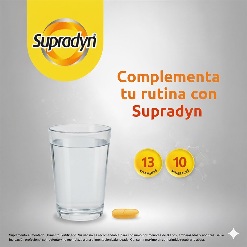 Supradyn Multivitam&iacute;nico 30 Comprimidos Recubiertos, , large image number 4