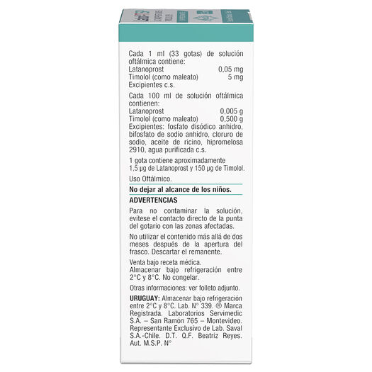 Latof T SP x 2,5 mL Solucion Oftalmica, , large image number 1