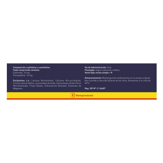 Zetirol 10/10 10 mg 28 Comprimidos, , large image number 1