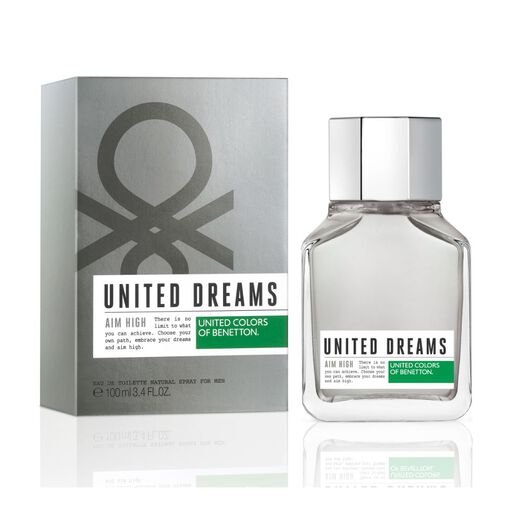 Benetton Eau de Toilette United Dreams Aim High For Men x 60 mL, , large image number 0