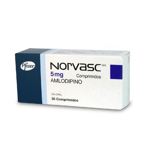 Norvasc 5 mg x 30 Comprimidos, , large image number 0