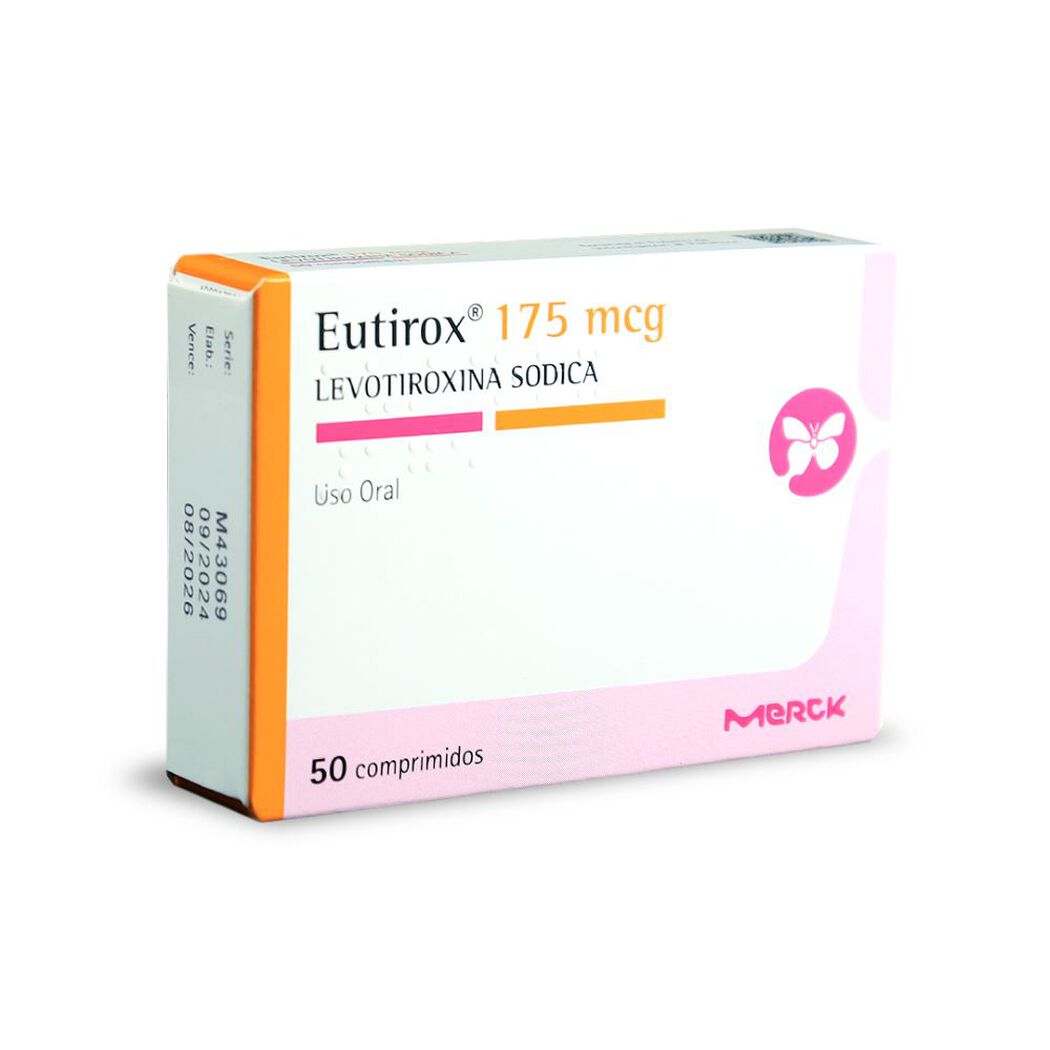 Eutirox 175 mcg x 50 Comprimidos, , large image number 0