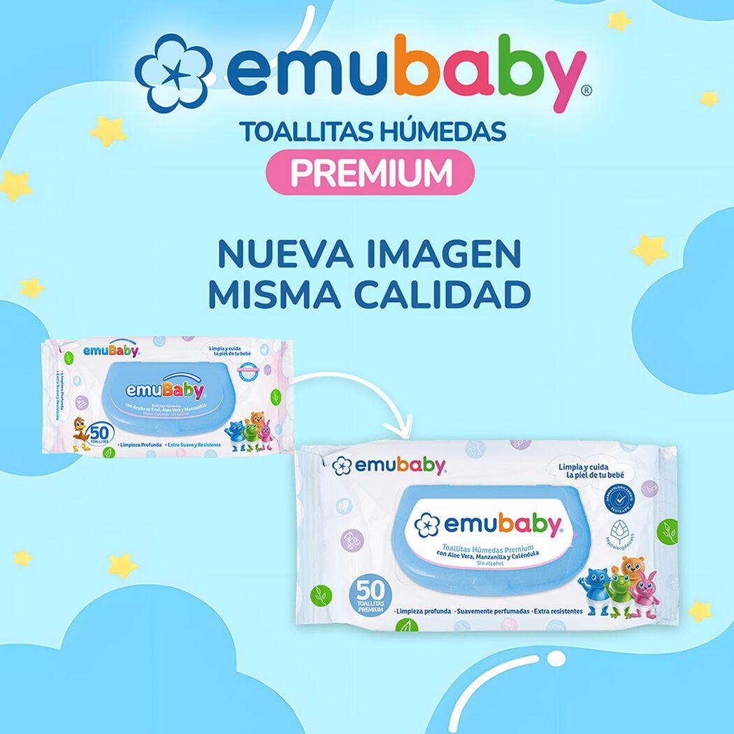 Toallas Húmedas Emubaby 160 un, , large image number 3