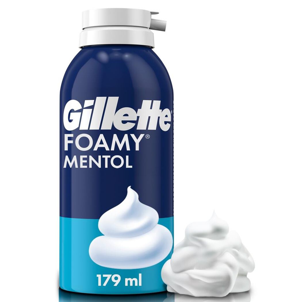 Espuma de Afeitar Gillete Mentol 175 mL, , large image number 0