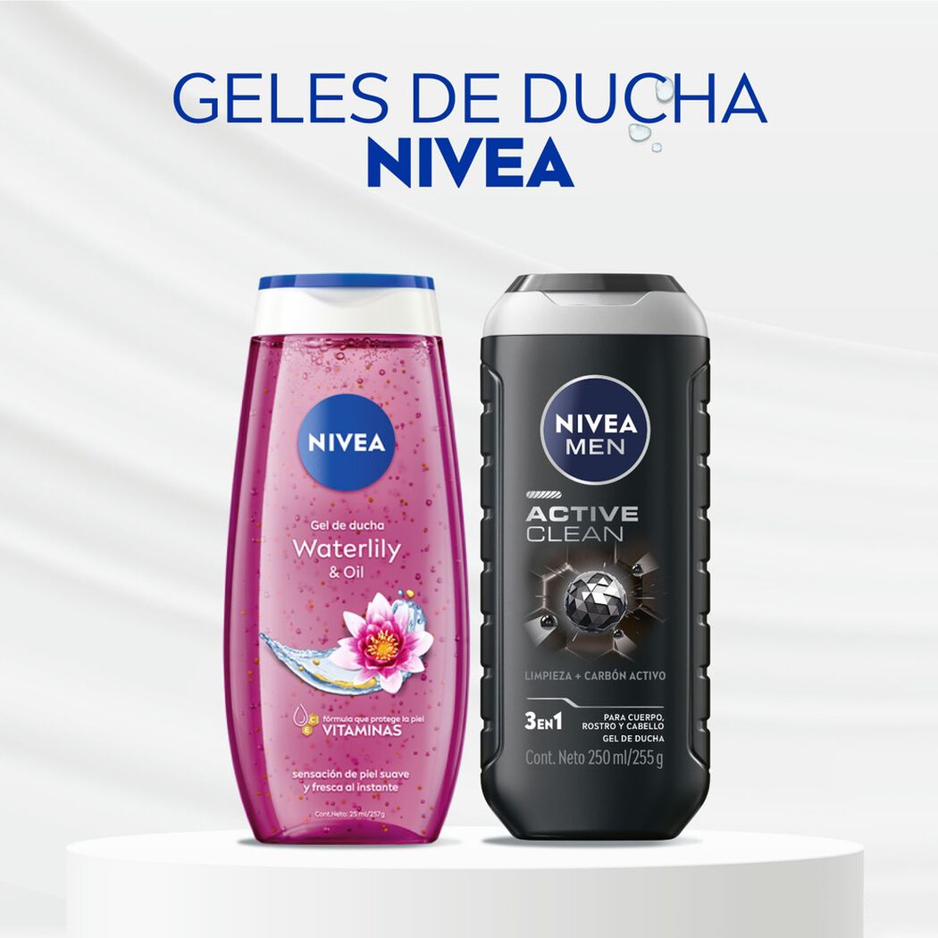 Gel de Ducha Nivea Waterlily 250 ml, , large image number 4