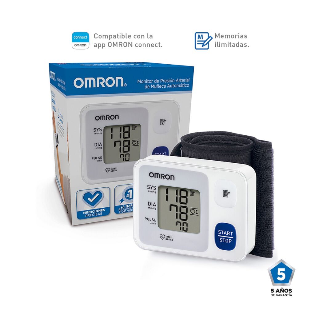 Pack Omron Tomapresi&oacute;n Mu&ntilde;eca - Term&oacute;metro, , large image number 1