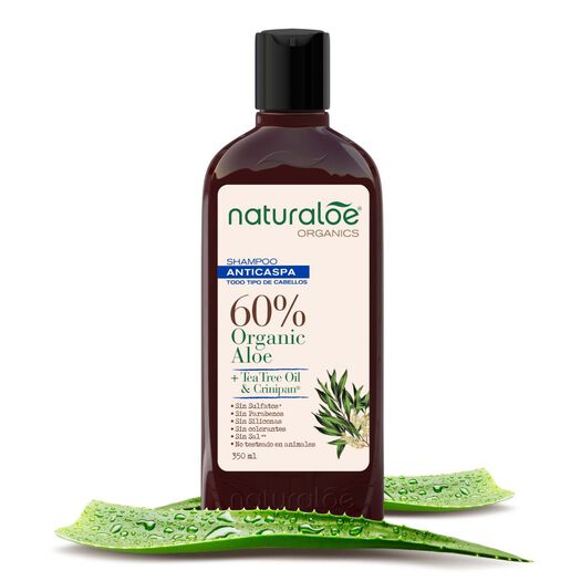 Shampoo Anticaspa Naturaloe 300Ml, , large image number 1