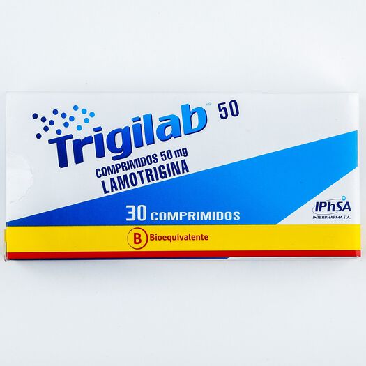 Trigilab 50 mg x 30 Comprimidos, , large image number 0