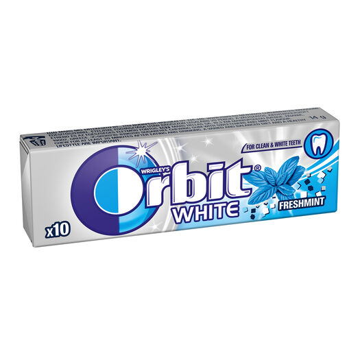 Orbit Goma De Mascar White Menta X 10 Unidades, , large image number 0