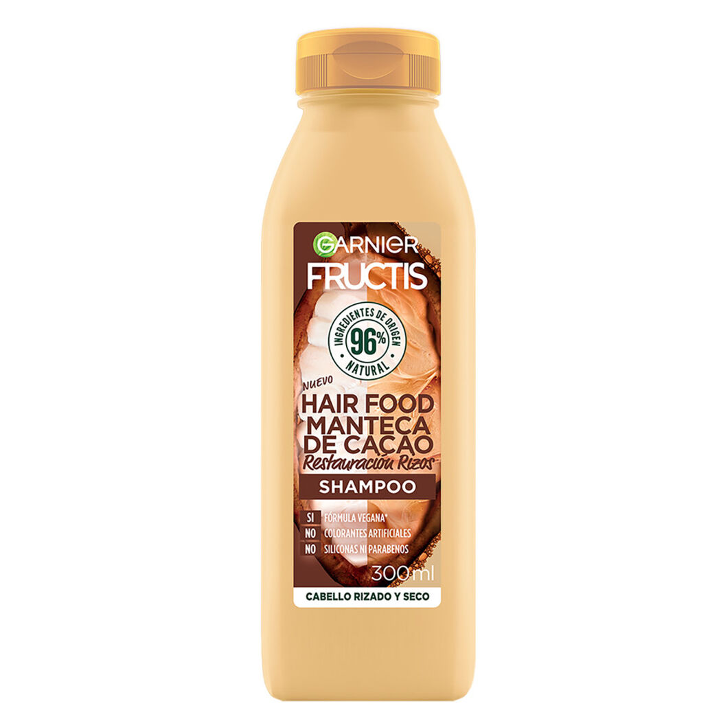Shampoo Fructis Hair Food Manteca de Cacao 300 mL, , large image number 1