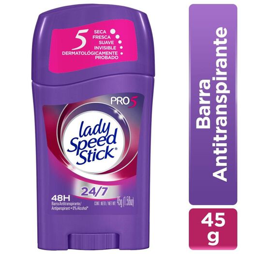 Desodorante en Barra Lady Speed Stick Pro5 24/7 45 G, , large image number 0