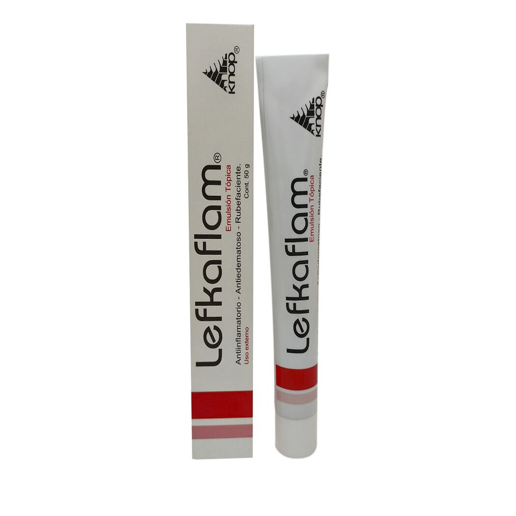 Lefkaflam x 50 g Emulsion Topica, , large image number 1