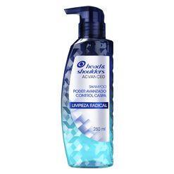 Shampoo Head & Shoulders Limpieza Radical 280Ml