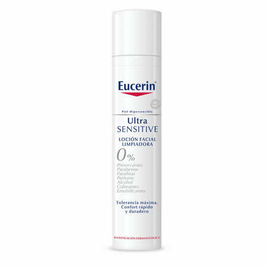 Loción Limpiadora Facial EUCERIN ULTRASENSITIVE 100 ML, , large image number 0