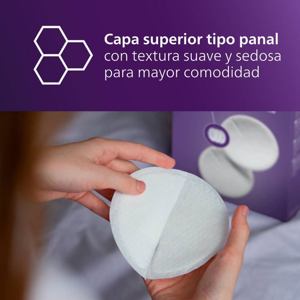 Absorbentes Avent de Leche 100 un, , large image number 2