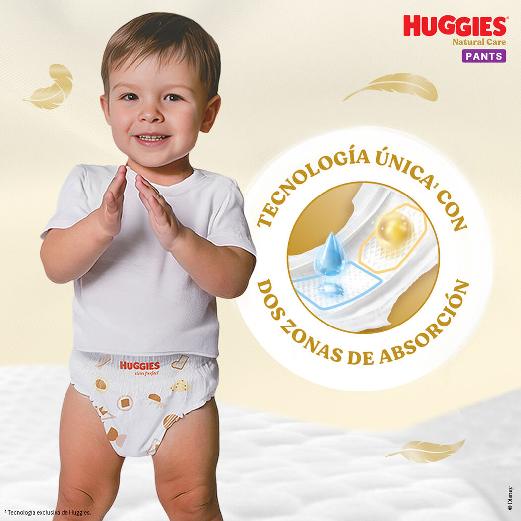 Pa&ntilde;ales Huggies Pants Natural Care XXG 50 Un, , large image number 3