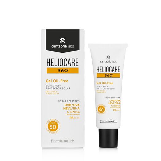 Heliocare 360 Oil Free FPS 50 + x 50 mL Gel Topico, , large image number 0
