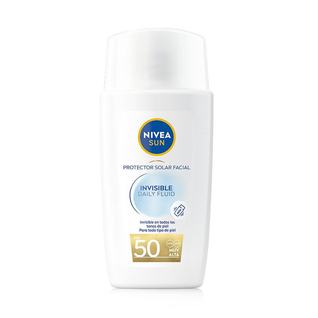 Protector Solar Nivea Facial Sun Invisible Spf50 40 mL, , large image number 0
