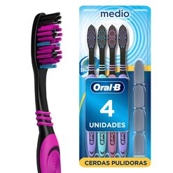 Cepillo de Dientes Oral B Medio 4 un