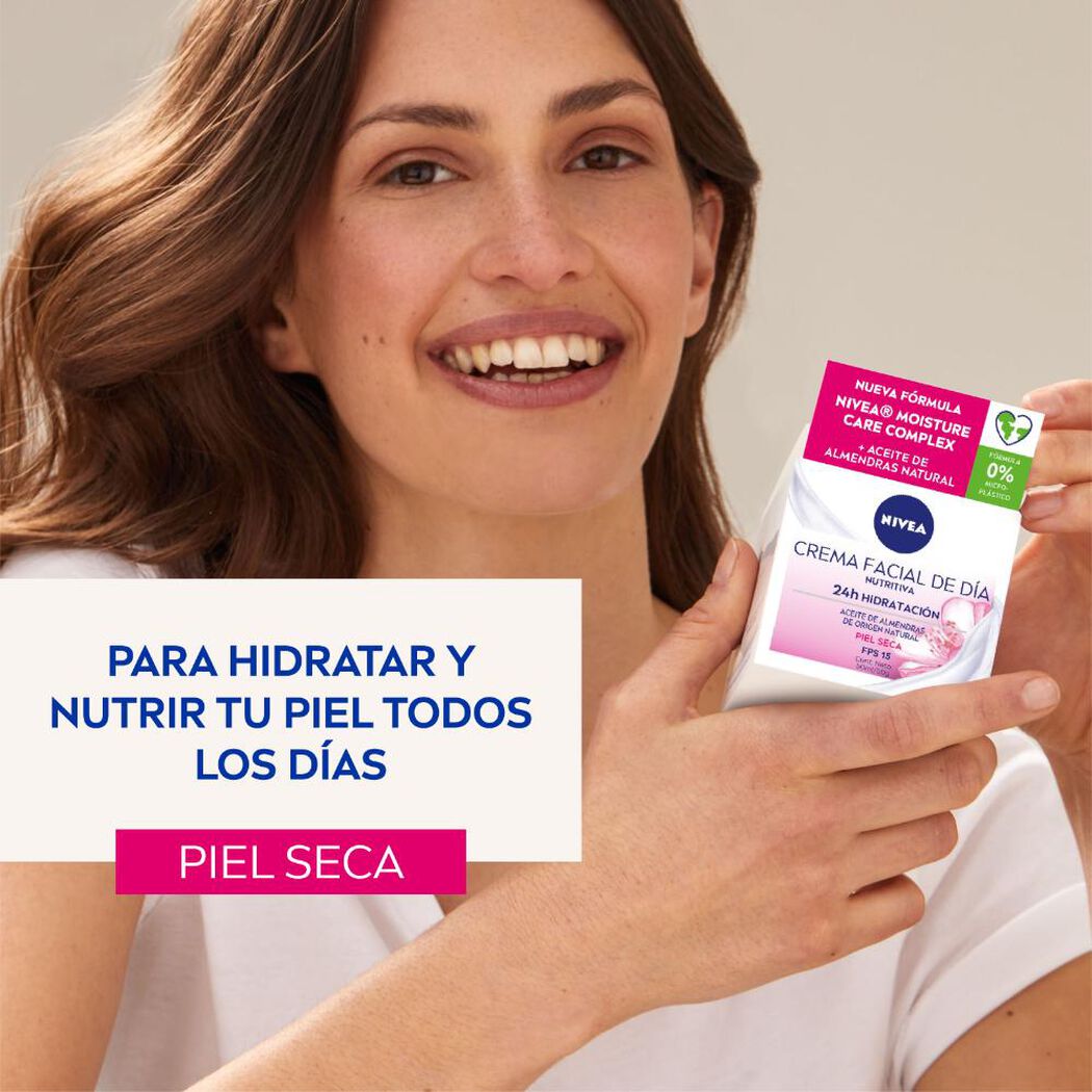 Crema Nivea Facial Día Piel Seca 50 mL, , large image number 3