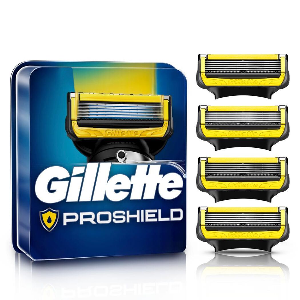 Repuesto Máquina de Afeitar Gillette Proshield 4 un, , large image number 0