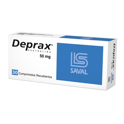 Deprax 50 mg x 30 Comprimidos Recubiertos, , large image number 0