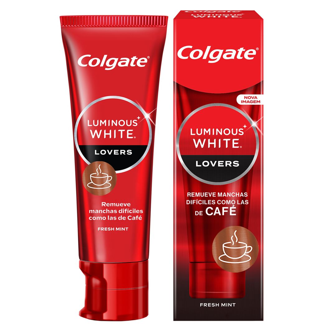 Pasta Dental Golgate Luminous White Lovers Cofee Stains 70 g, , large image number 0