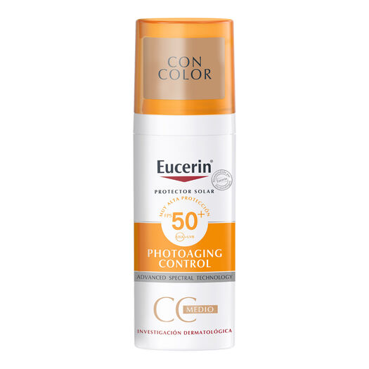 Protector Solar CC Creme Eucerin  Fps 50+ 50 ml, , large image number 0