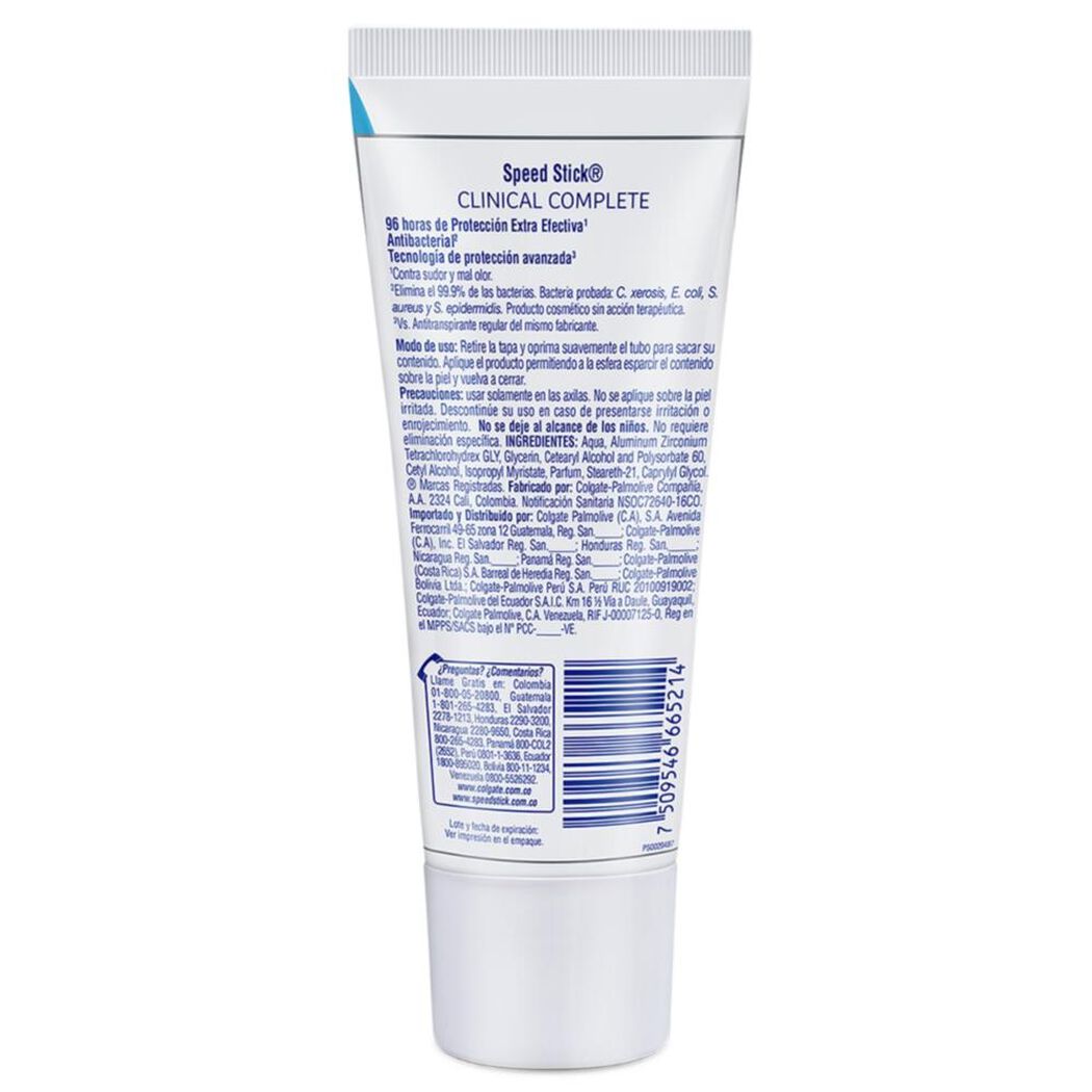 Desodorante en crema PractiCrema Antibacterial Clinical Dry 96 Horas 70gr, , large image number 2