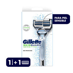 Máquina De Afeitar Recargable Gillette Skinguard Para Piel Sensible, 1 Unidad