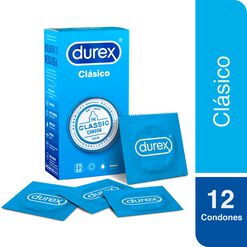Durex Condones Clásico 12 unidades