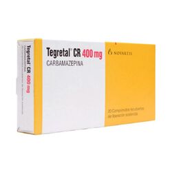 Tegretal CR 400 mg x 60 Comprimidos Recubiertos de Liberación Sostenida