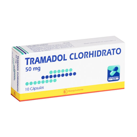 Tramadol 50 mg x 10 Cápsulas MINTLAB CO SA, , large image number 0