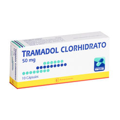 Tramadol 50 mg x 10 Cápsulas MINTLAB CO SA