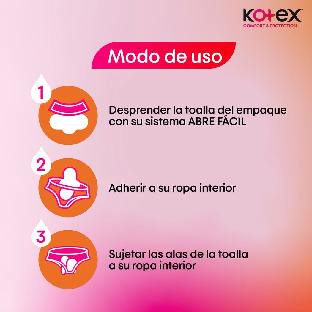 Toallas Higi&eacute;nicas Kotex Ultradelgadas 10 Unidades, , large image number 2