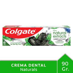 Colgate Pasta Dental Charcoal Naturals Extracts x 90 g