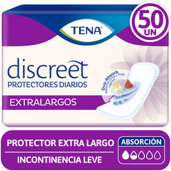 Protector incontinencia TENA Discreta Extra Largo 50 un