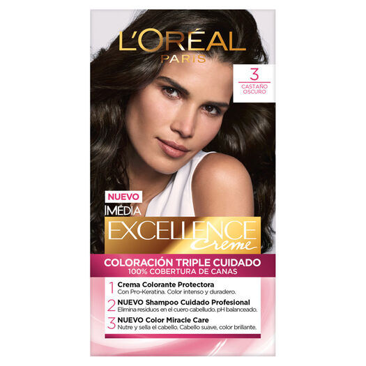 Tintura Excellence Tono 3 120Ml, , large image number 1
