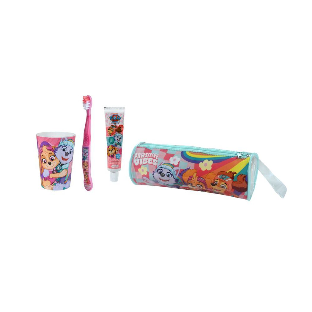 Set Oral Care (Back To School): Estuche + Pasta 50 Gr + Cepillo + Vaso Variedad De Liencias, , large image number 1