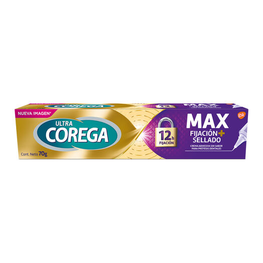 Adhesivo Corega Ultra Protesis Dentales Maximo Sellado 70 g, , large image number 1