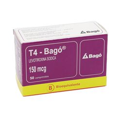 T4-Bago 150 mcg x 50 Comprimidos