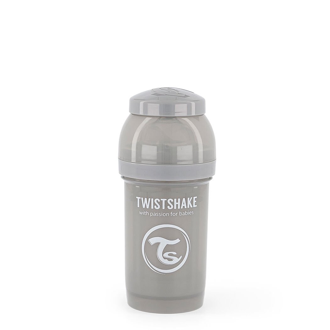 Mamadera Twistshake Anticólico Gris 180 mL, , large image number 0