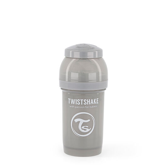 Mamadera Twistshake Anticólico Gris 180 mL, , large image number 0