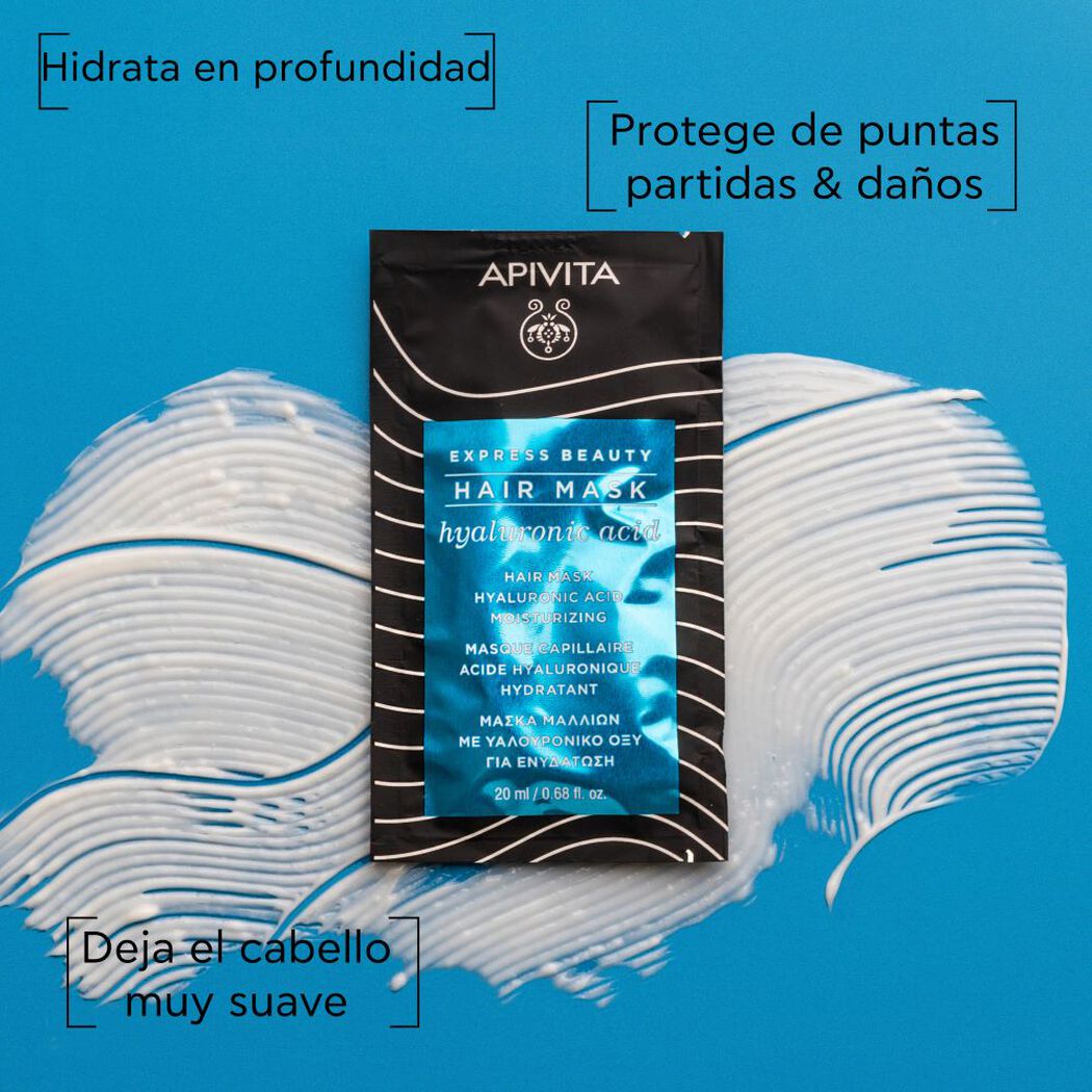 Mascarilla Capilar Apivita Acido Hyaluronico 20 mL, , large image number 2