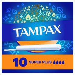 Tampax Tampon Súper Plus x 10 Unidades