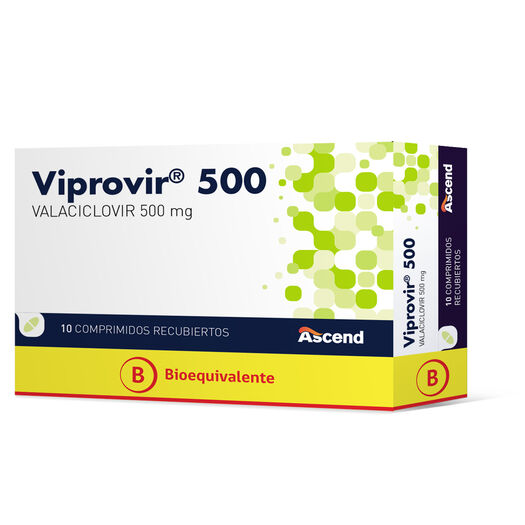 Viprovir 500 mg x 10 Comprimidos Recubiertos, , large image number 0
